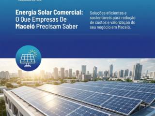 Energia Solar Comercial: O Que Empresas De Maceió Precisam Saber