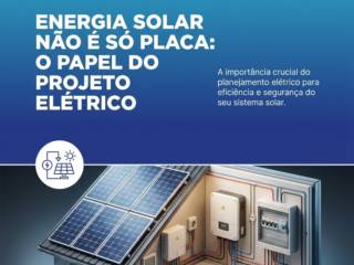 Energia Solar Não É Só Placa: O Papel Do Projeto Elétrico