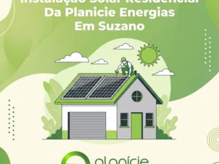 Bastidores De Uma Instalação Solar Residencial Da Planicie Energias Em Suzano