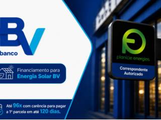 Energia solar ficou ainda mais fácil com a Planície Energias e o Banco BV!