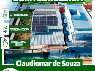 Claudiomar de Souza - Obra Concluída em Cruzeiro do Sul/AC