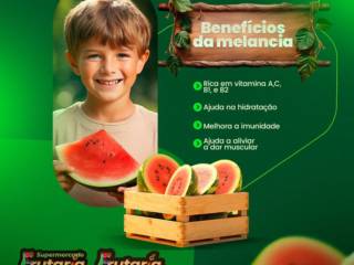 Conheça os benefícios da melancia!