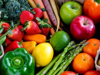 Frutas e verduras sempre fresquinhas!