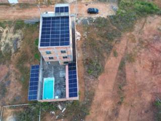 Instalação de Painel Solar em Casa de Praia em Arembepe/BA