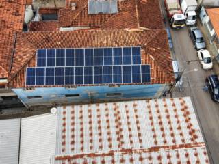 Usina Solar instalada no Bairro Centro - Mariana/MG
