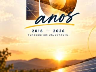 10 anos de Thali Energia Solar Projetos e Serviços!