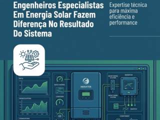Engenheiros Especialistas Em Energia Solar Fazem Diferença No Resultado Do Sistema