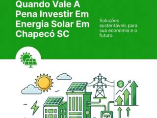 Quando Vale A Pena Investir Em Energia Solar Em Chapecó SC