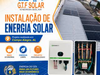 Instalação de Energia Solar em Campo Alegre, AL