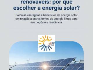 Comparação entre energias renováveis: por que escolher a energia solar?