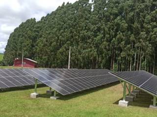 Usina solo 75kwp - Caseiros RS