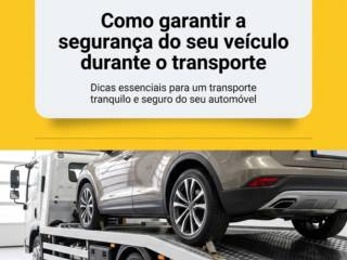 Como garantir a segurança do seu veículo durante o transporte