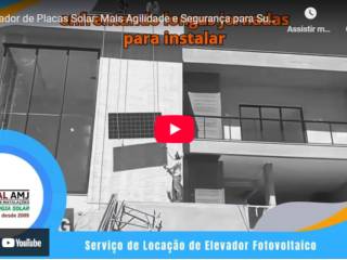 Serviço de Locação do Elevador de Placas