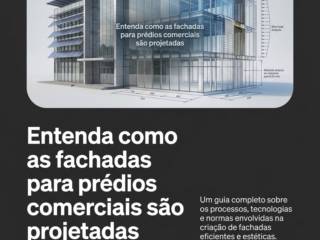 Entenda como as fachadas para prédios comerciais são projetadas