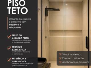Por que escolher um box frontal piso-teto?
