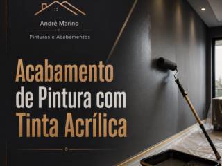 Acabamento de Pintura com Tinta Acrílica em Nova Veneza, SC
