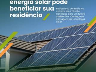 Descubra como a energia solar pode beneficiar sua residência