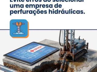 Evite erros ao selecionar uma empresa de perfurações hidráulicas