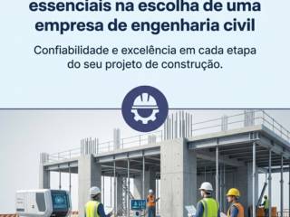 Segurança e qualidade: critérios essenciais na escolha de uma empresa de engenharia civil