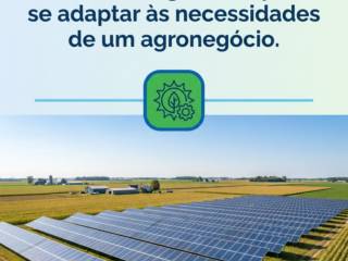 Como a energia solar pode se adaptar às necessidades de um agronegócio.