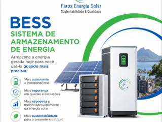 BESS: mais autonomia, segurança e inteligência para o seu sistema de energia