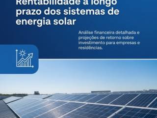 Rentabilidade a longo prazo dos sistemas de energia solar