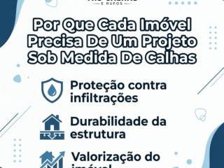 Por Que Cada Imóvel Precisa De Um Projeto Sob Medida De Calhas