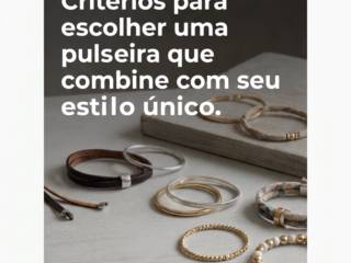 Critérios para escolher uma pulseira que combine com seu estilo único