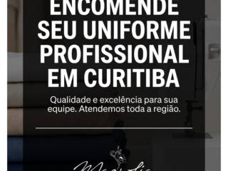 Encomende seu uniforme profissional em Curitiba