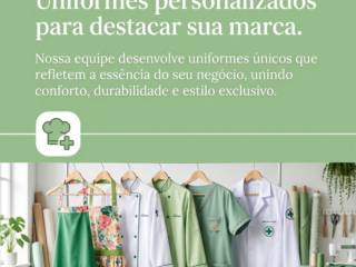 Uniformes personalizados para destacar sua marca