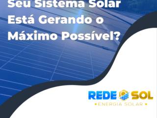 Seu Sistema Solar Está Gerando o Máximo Possível?