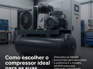 Como escolher o compressor ideal para as suas necessidades?