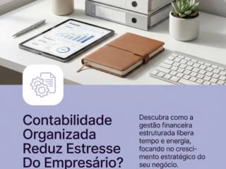 Contabilidade Organizada Reduz Estresse Do Empresário?