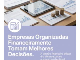 Empresas Organizadas Financeiramente Tomam Melhores Decisões