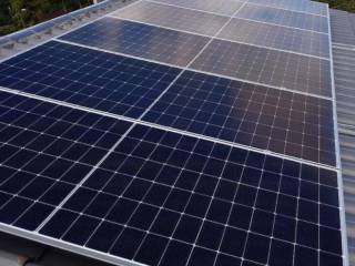 Instalação Residencial - Geração anual estimada: 3.726 kWh e Potência: 3,36 kWp