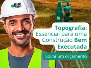 Topografia: Essencial para uma construção bem executada.
