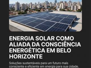 Energia Solar Como Aliada Da Consciência Energética Em Belo Horizonte
