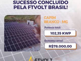Usina Solo - Projeto Concluído em Capim Branco/MG