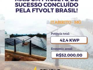 Usina Solo - Projeto Concluído em Itabirito/MG 