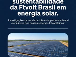 Analisando a sustentabilidade da Ftvolt Brasil em energia solar