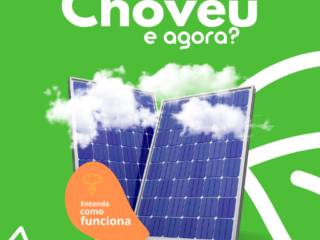 Como Funciona a Energia Solar em Dias de Chuva