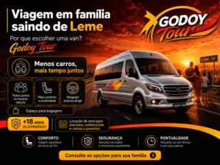 Viagem em família saindo de Leme: por que escolher uma van?