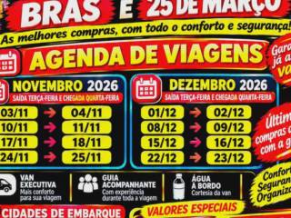 Agenda da feirinha da madrugada 