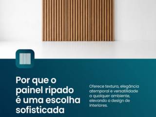 Por que o painel ripado é uma escolha sofisticada