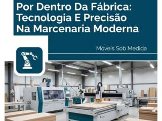 Por Dentro Da Fábrica: Tecnologia E Precisão Na Marcenaria Moderna