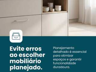 Evite erros comuns ao escolher mobiliário planejado