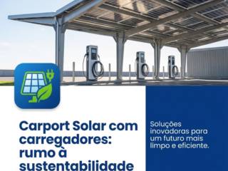Carport Solar com carregadores: rumo à sustentabilidade