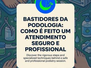 Bastidores Da Podologia: Como É Feito Um Atendimento Seguro E Profissional