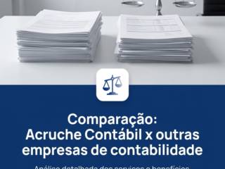 Comparação: Acruche Contábil x outras empresas de contabilidade