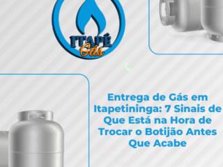 Entrega de Gás em Itapetininga: 7 Sinais de Que Está na Hora de Trocar o Botijão Antes Que Acabe